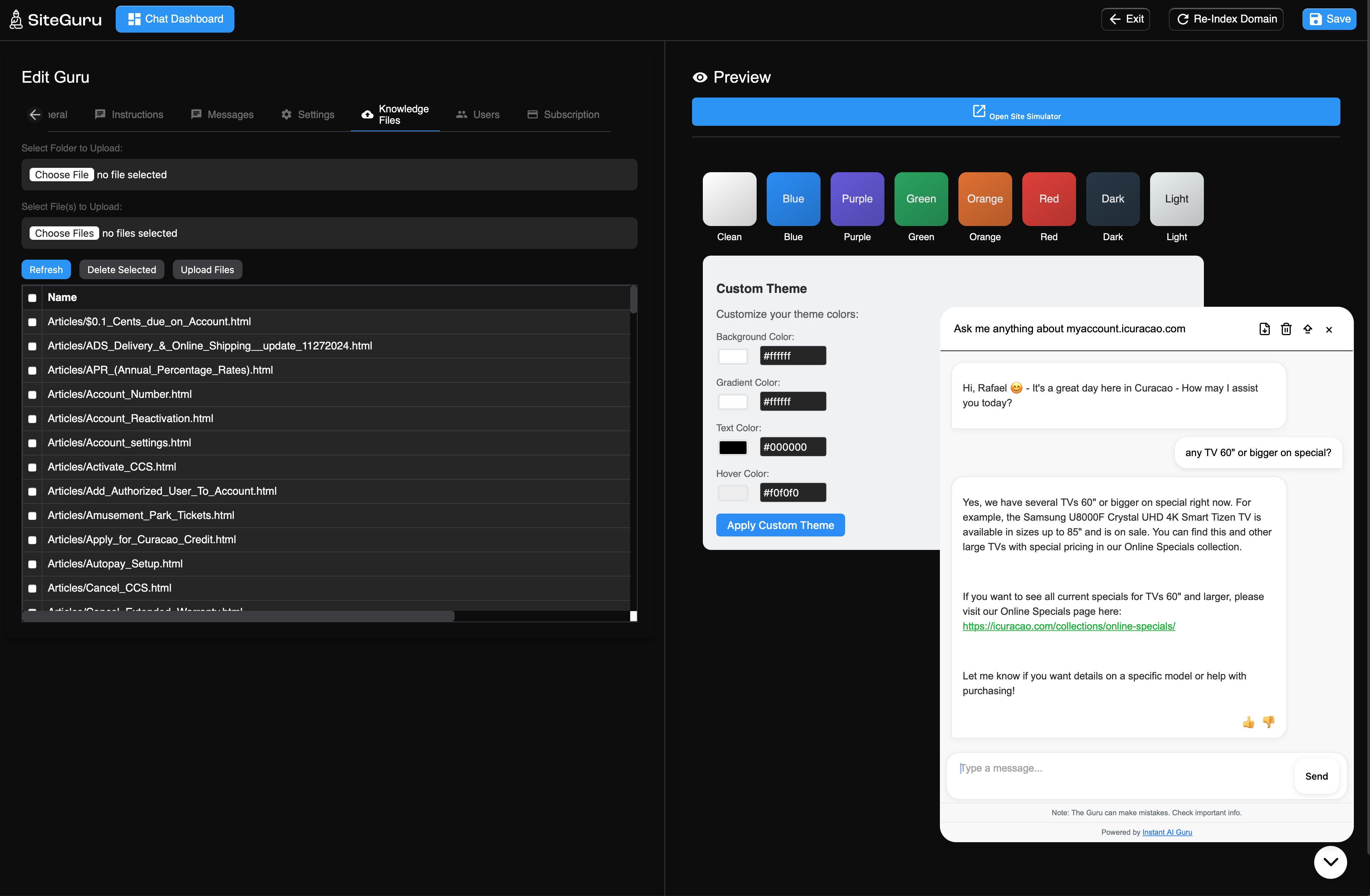 Admin Portal