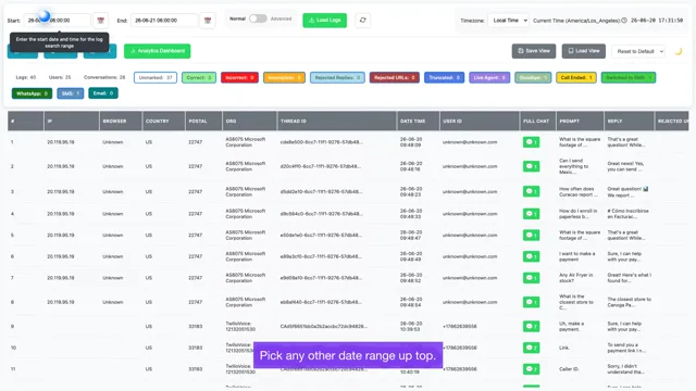 Chat Dashboard & Analytics — tutorial thumbnail