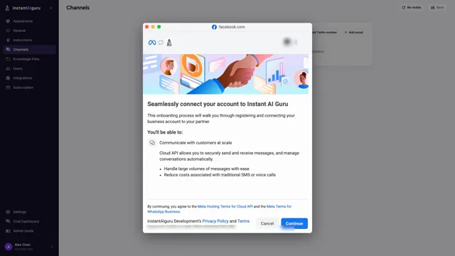Onboard your WhatsApp channel — tutorial thumbnail